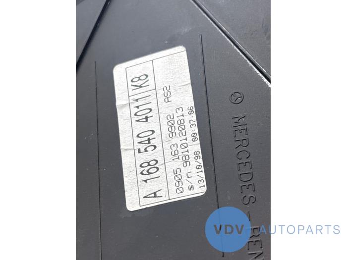 Tacho - Kombiinstrument KM Mercedes A-Klasse