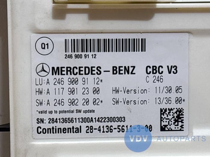 Module confort Mercedes B-Klasse