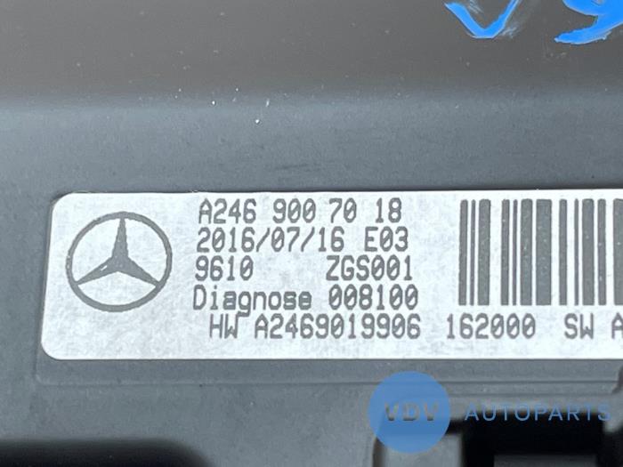 Affichage navigation Mercedes GLA