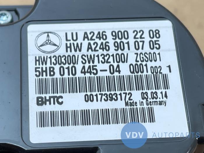 Panneau de commandes chauffage Mercedes B-Klasse