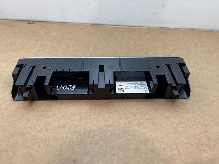 Panel sterowania nagrzewnicy Mercedes CLA