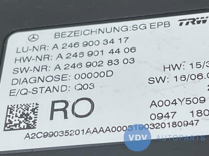 Parkeerhulp computer Mercedes B-Klasse