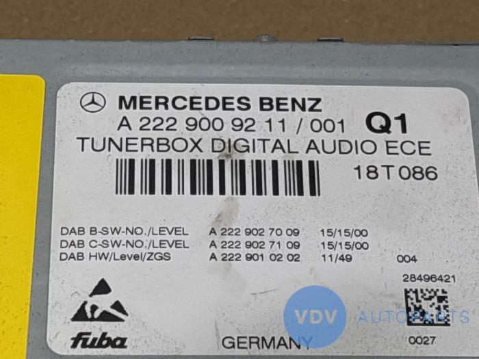 Module DAB Mercedes A-Klasse