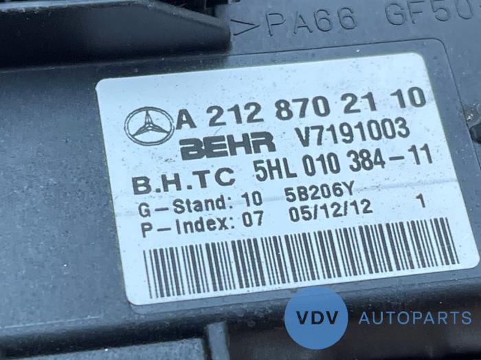 Résistance chauffage Mercedes CLS-Klasse