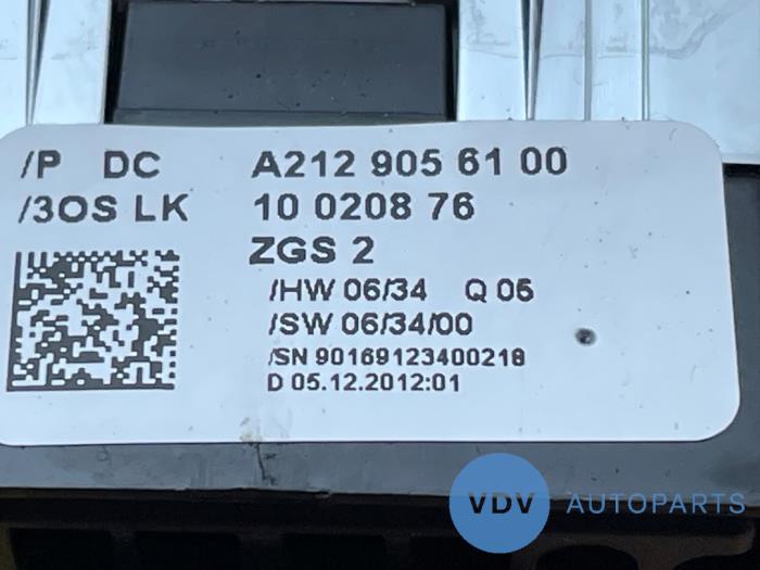 Multi-functional window switch Mercedes E-Klasse