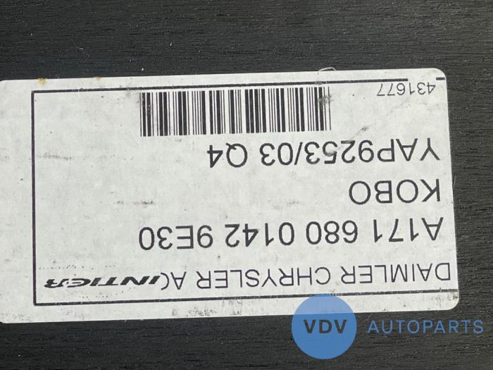 Coffre tapis Mercedes SLK