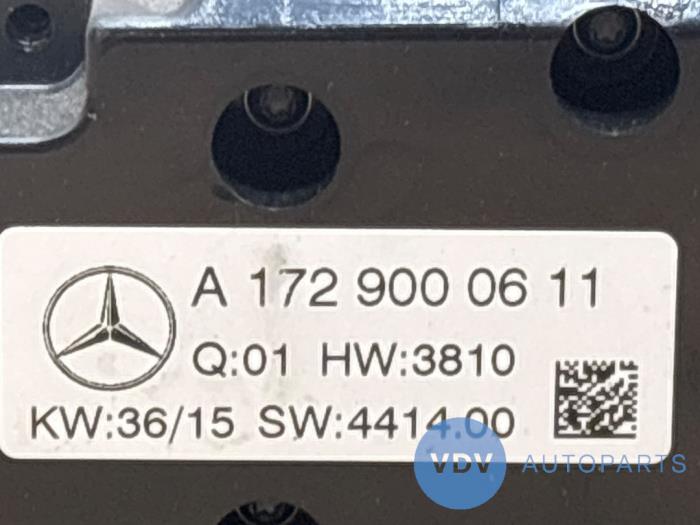 Panneau de commandes chauffage Mercedes SLK