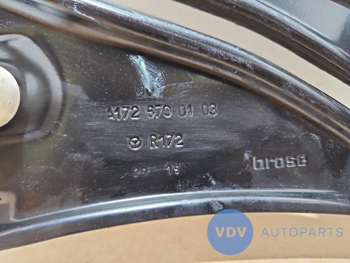 Zusätzliches Fenster 2-türig links hinten Mercedes SLK