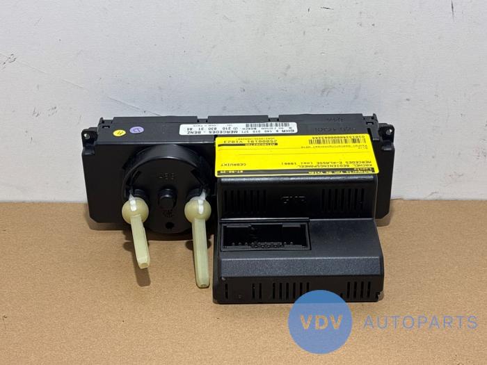 Panneau de commandes chauffage Mercedes E-Klasse