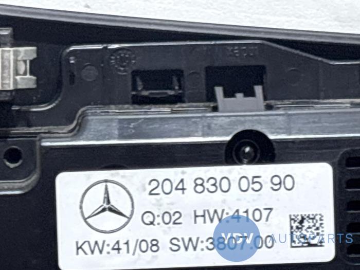 Panneau de commandes chauffage Mercedes C-Klasse