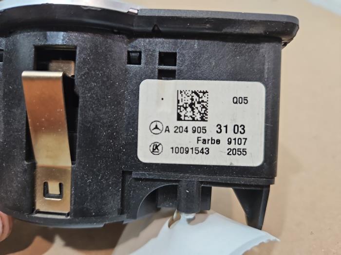 Interruptor de luz Mercedes B-Klasse