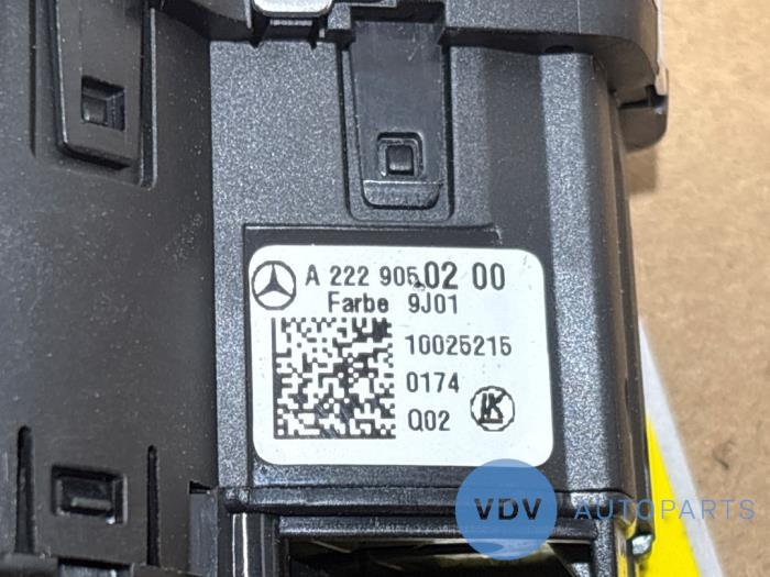 Commutateur lumière Mercedes S-Klasse