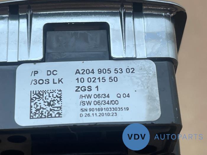 Interruptor combinado de ventanillas Mercedes C-Klasse