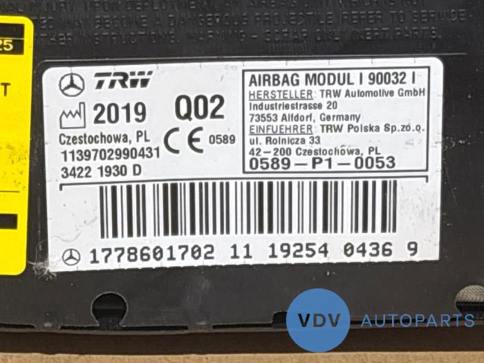 Side Airbag Mercedes A-Klasse