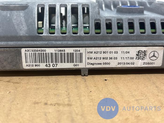 Affichage navigation Mercedes GLK-Klasse