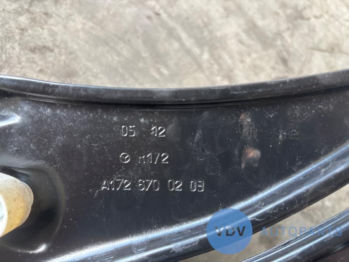 Dodatkowa szyba prawa tylna wersja 2-drzwiowa Mercedes SLK