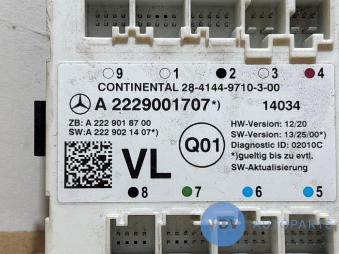 Módulo de cierre centralizado Mercedes S-Klasse