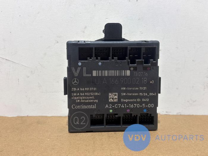 Modul centralnego zamka Mercedes S-Klasse