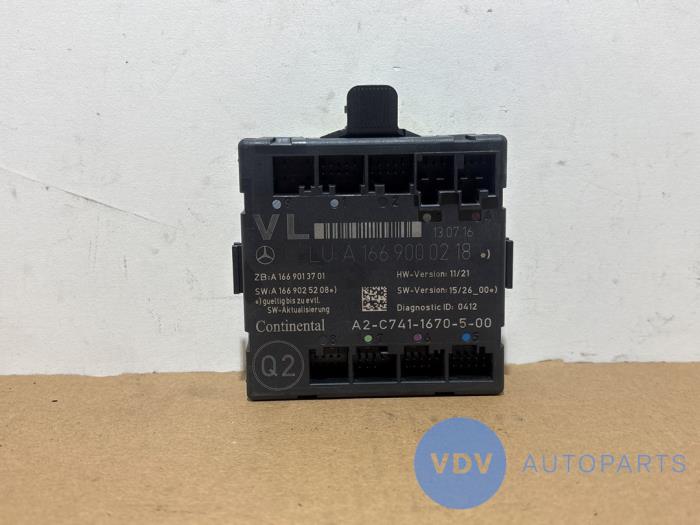 Modul centralnego zamka Mercedes S-Klasse