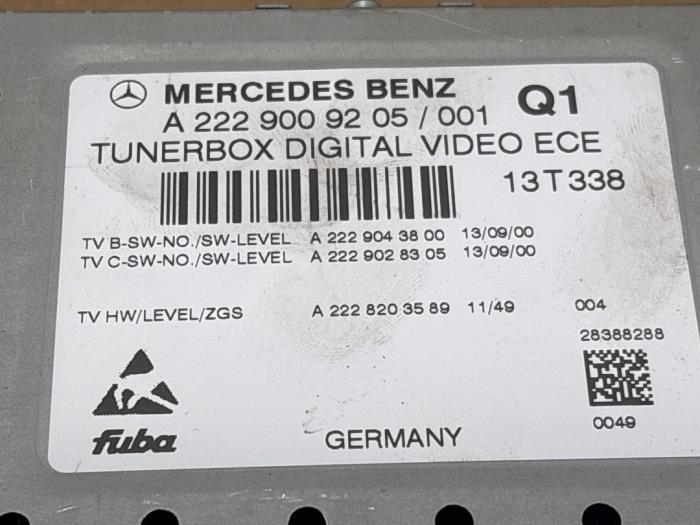 Radio Mercedes S-Klasse