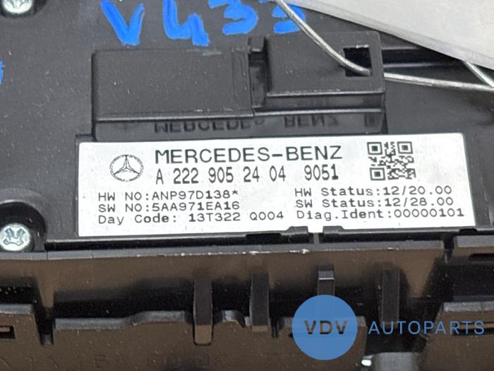 Switch Mercedes S-Klasse