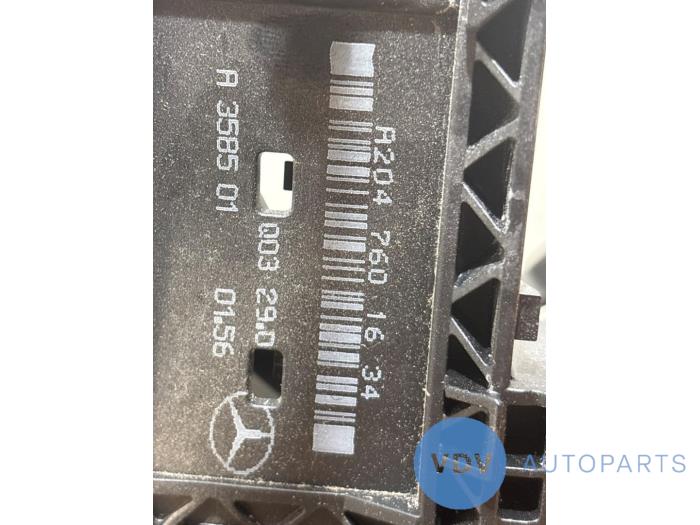 Mechanizm blokady drzwi prawych przednich wersja 4-drzwiowa Mercedes GLK-Klasse