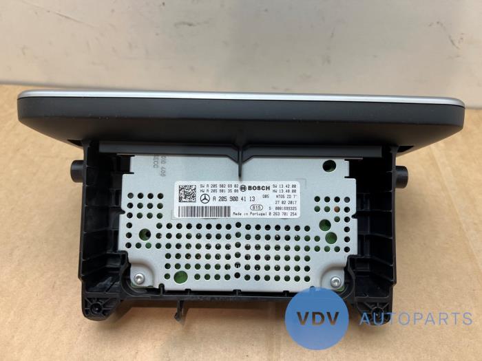 Affichage navigation Mercedes GLC-Klasse