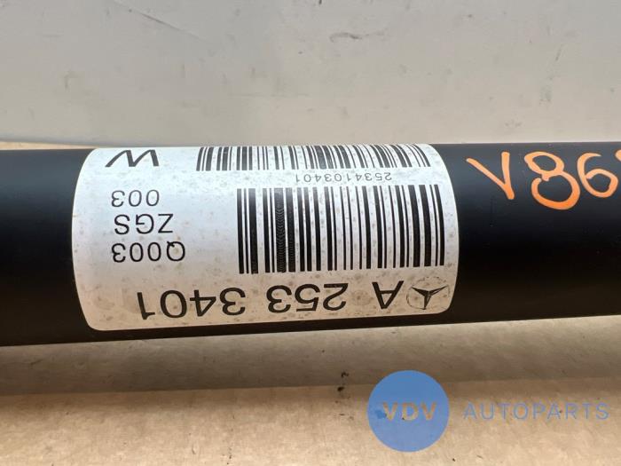 Pólwal przód 4x4 Mercedes GLC-Klasse