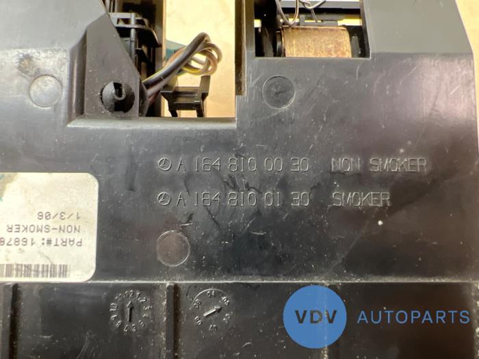 Front ashtray Mercedes ML-Klasse