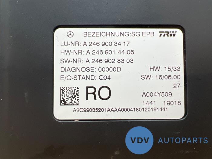 Parkeerhulp computer Mercedes B-Klasse