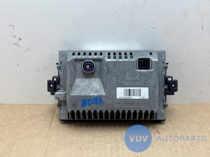 Navigation display Mercedes C-Klasse