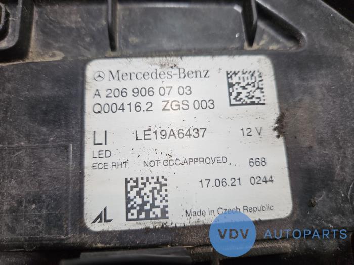 Koplamp links Mercedes C-Klasse