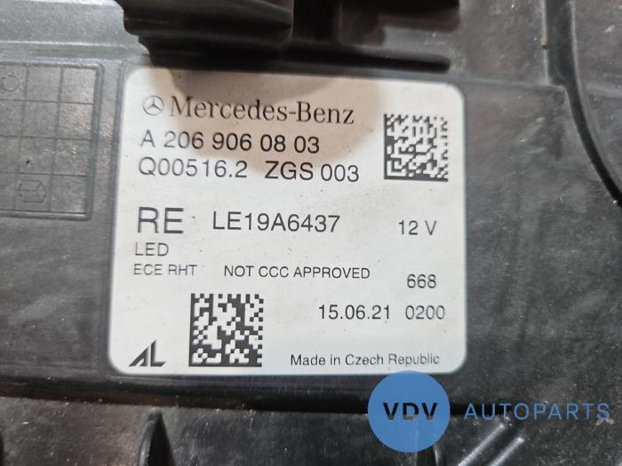 Scheinwerfer rechts Mercedes C-Klasse