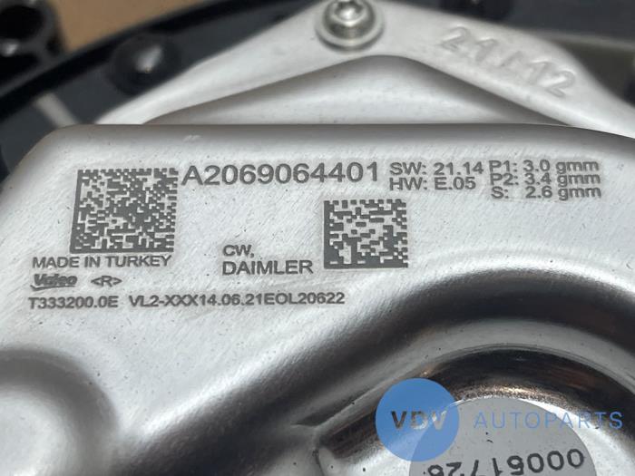 Heating and ventilation fan motor Mercedes C-Klasse