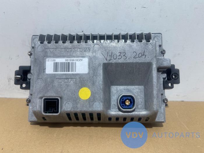 Affichage navigation Mercedes C-Klasse