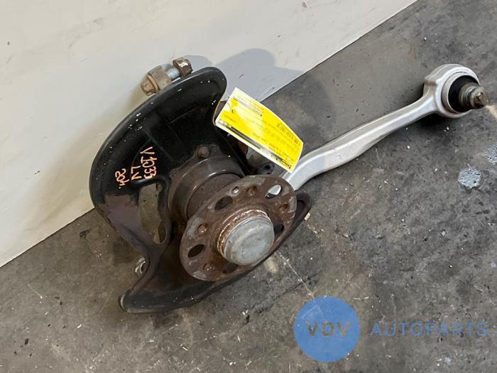 Knuckle, front left Mercedes C-Klasse