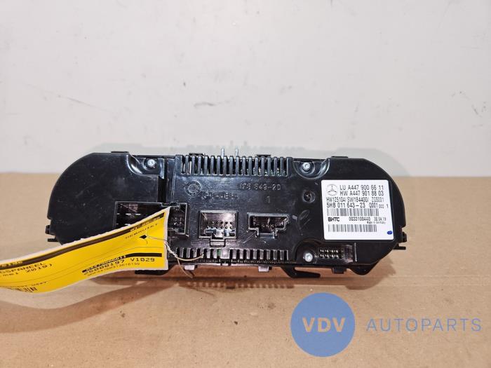 Panel de control de calefacción Mercedes Vito