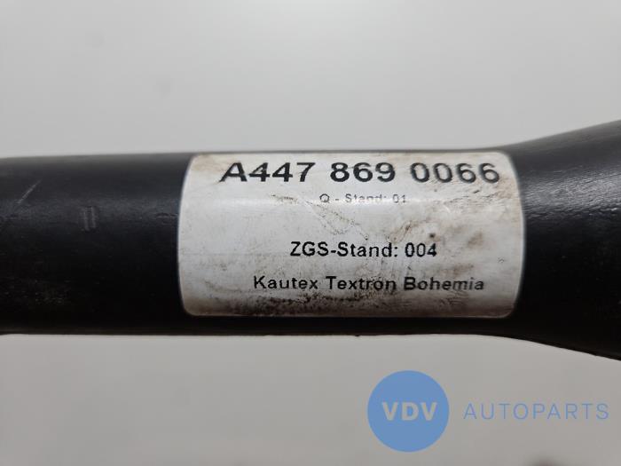 Front windscreen washer reservoir Mercedes Vito