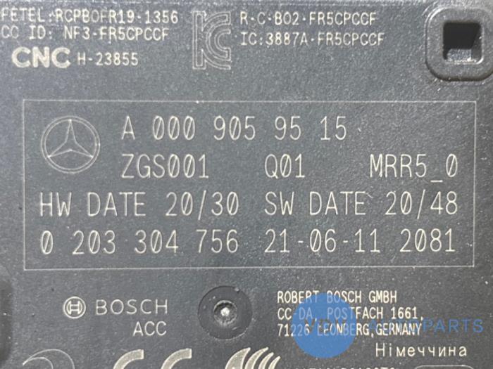 Radar sensor Mercedes C-Klasse