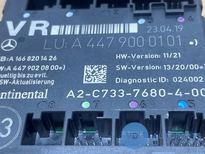 Module verrouillage central des portes Mercedes Vito