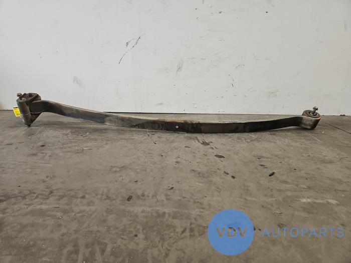 Bladveer achter Mercedes Sprinter