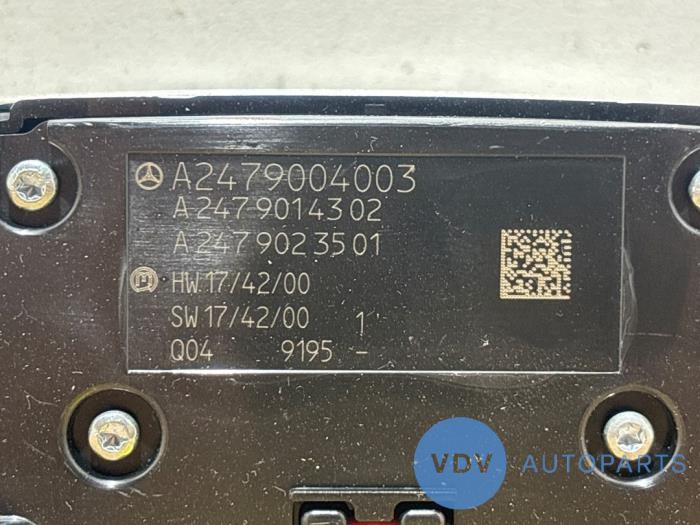 On-board computer controller Mercedes A-Klasse