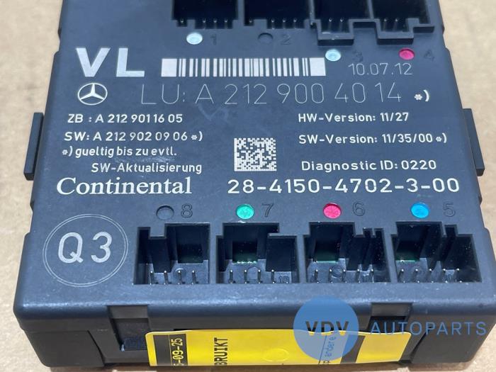 Module verrouillage central des portes Mercedes E-Klasse