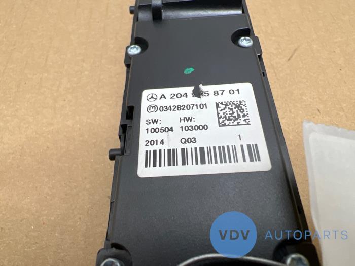 On-board computer controller Mercedes C-Klasse