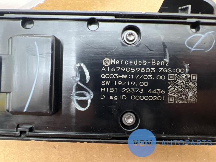 Interruptor combinado de ventanillas Mercedes A-Klasse