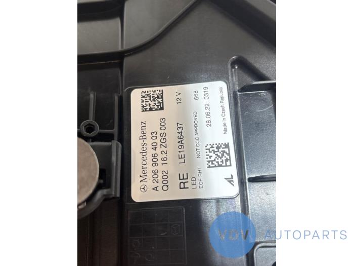 Scheinwerfer rechts Mercedes C-Klasse