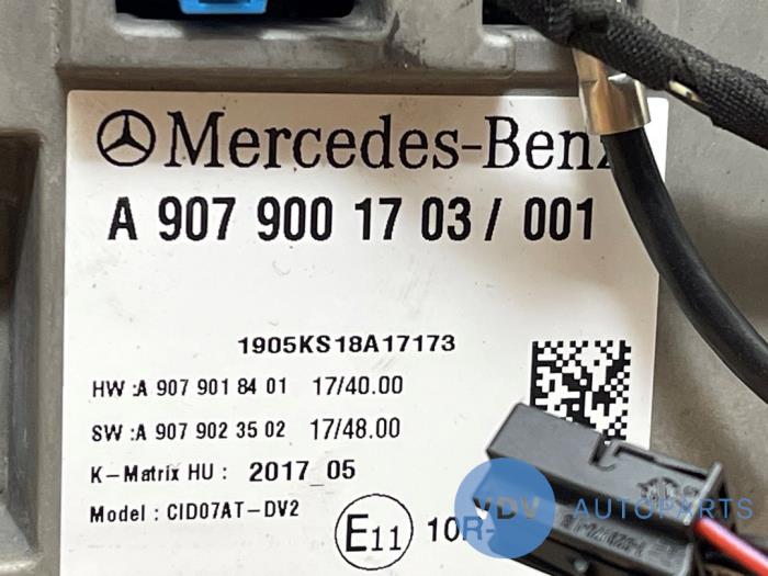 Navigation display Mercedes Sprinter