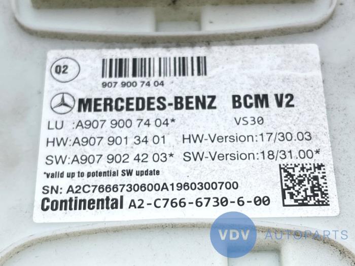 Module confort Mercedes Sprinter