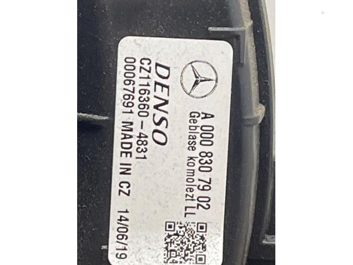 Moteur de ventilation chauffage Mercedes Sprinter