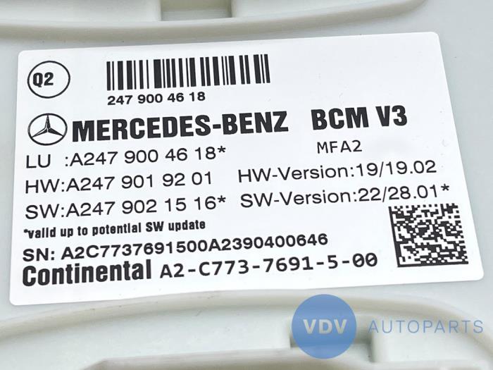 Module confort Mercedes GLA
